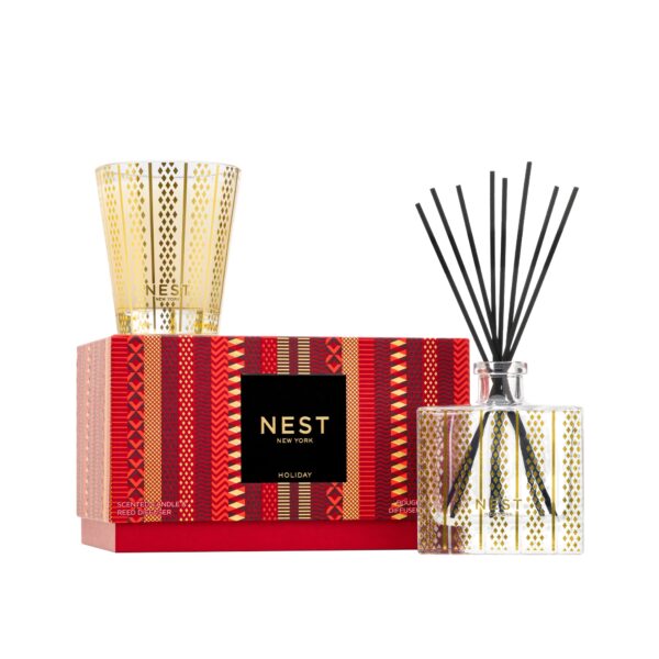 Set Holiday Difusor + Vela | Olor a Navidad
